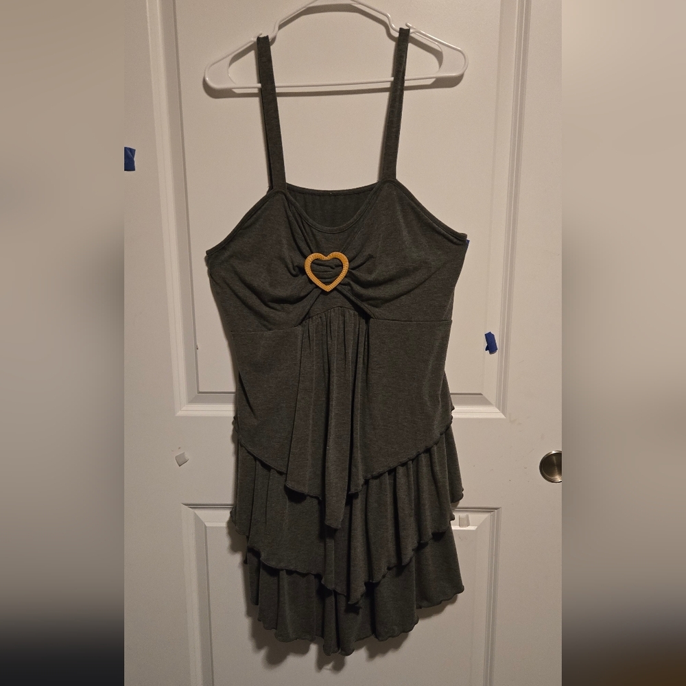 SHEIN Curve Charcoal Dress